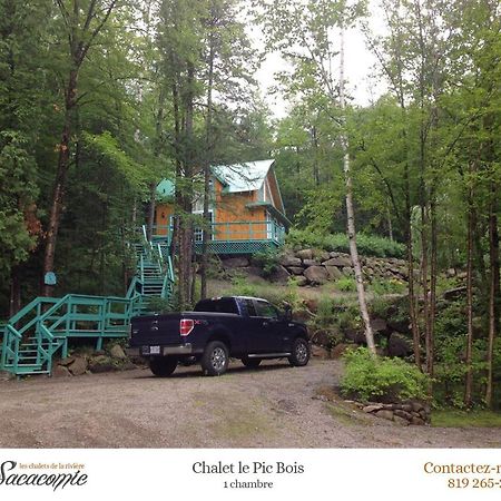 Chalets De La Riviere Sacacomie Villa Saint-Alexis-des-Monts Exterior foto