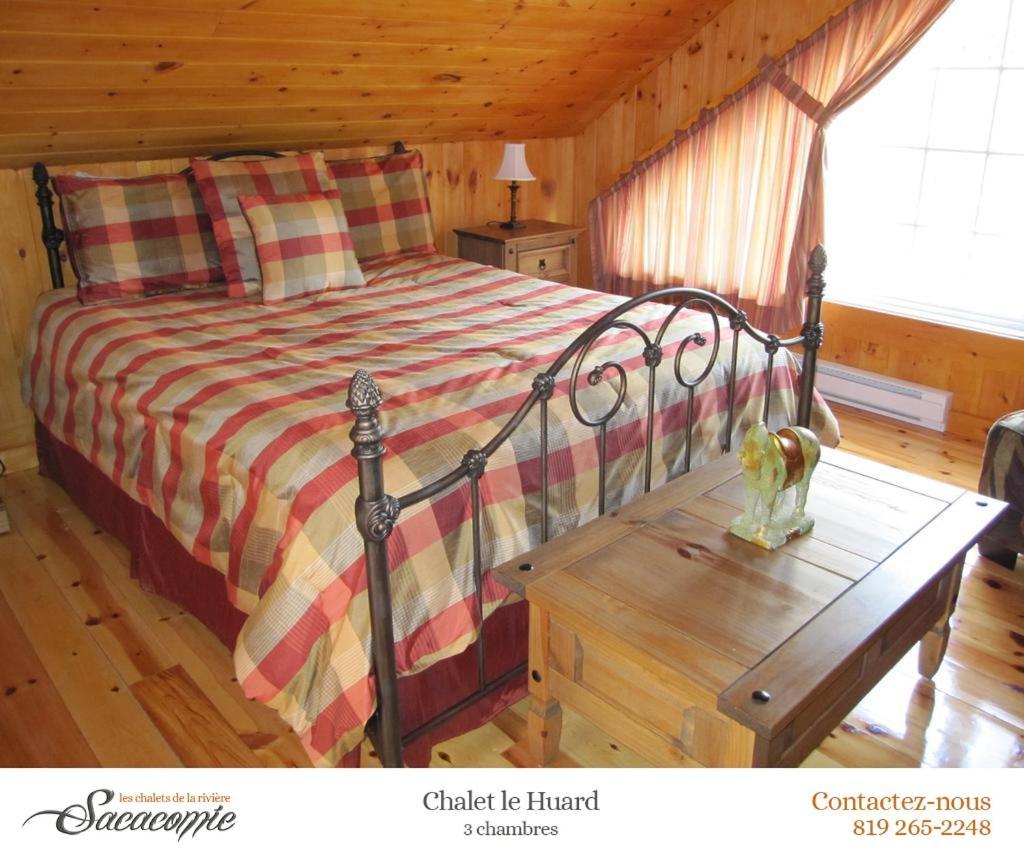 Chalets De La Riviere Sacacomie Villa Saint-Alexis-des-Monts Exterior foto