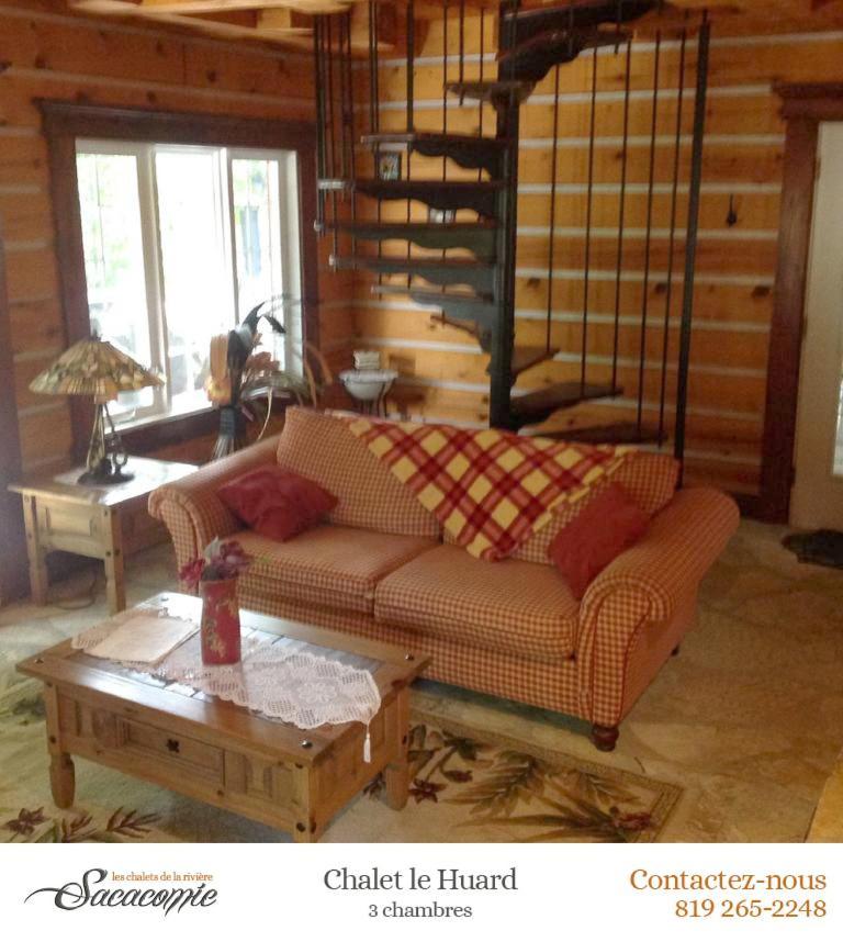 Chalets De La Riviere Sacacomie Villa Saint-Alexis-des-Monts Exterior foto