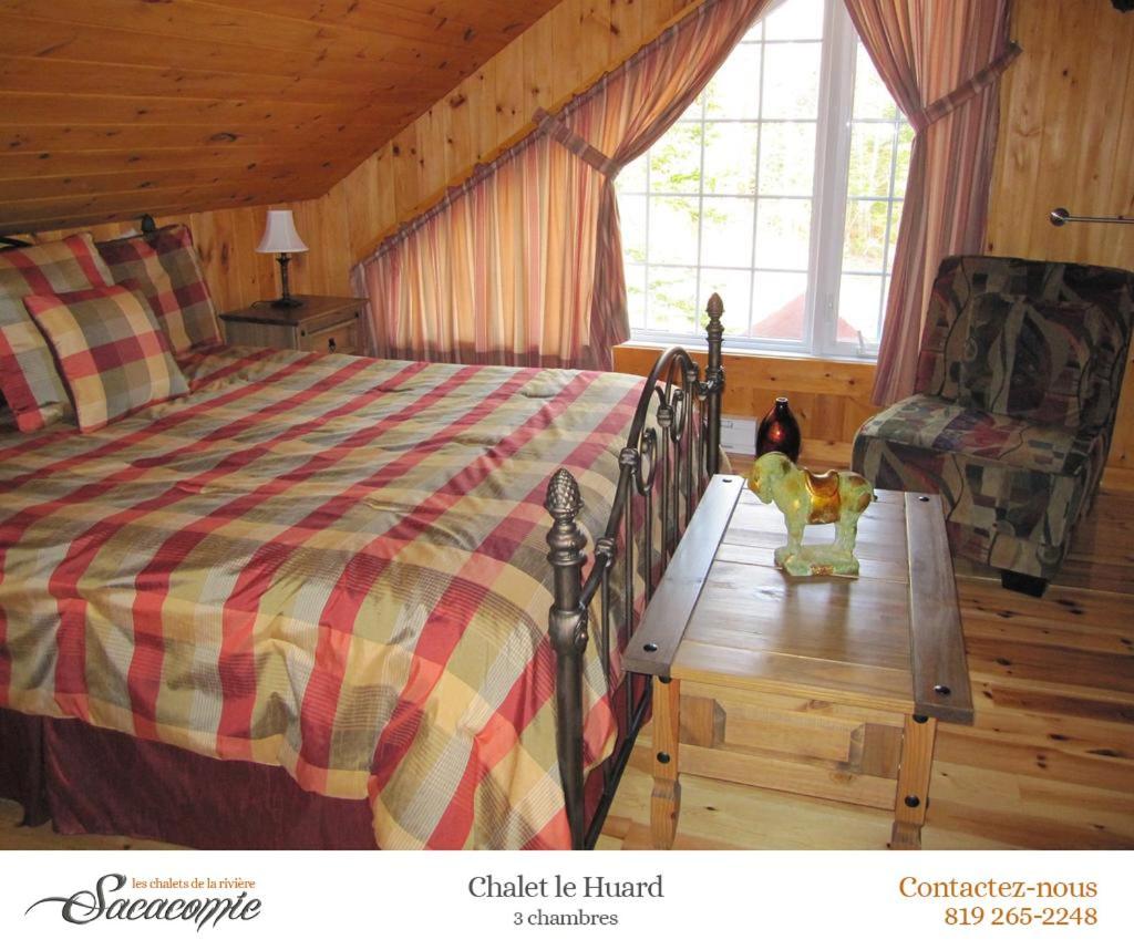 Chalets De La Riviere Sacacomie Villa Saint-Alexis-des-Monts Exterior foto